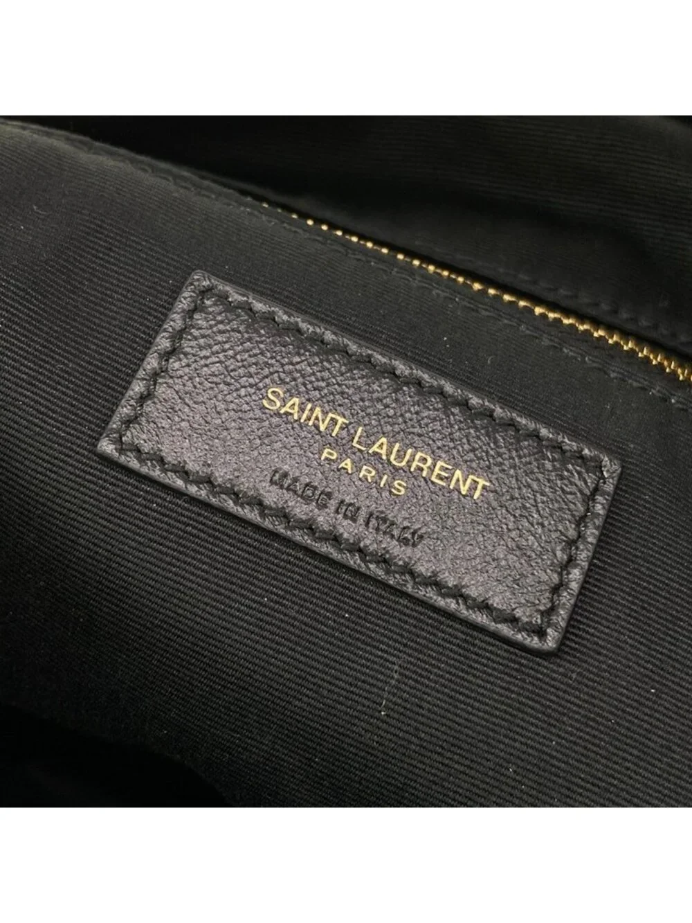 Saint Laurent Paris Handbag Icare Hobo Black Quilted Leather